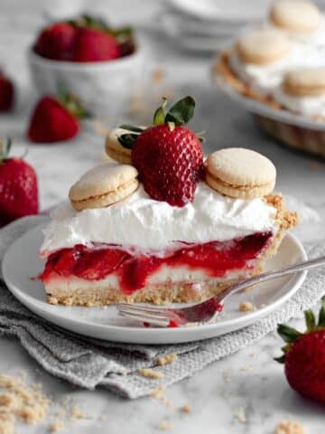 No Bake Strawberry Pie Recipe