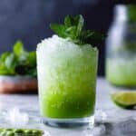 Sugar Snap Pea Mojito Mocktail Recipe