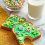 St. Patrick's Day Breakfast Leprechaun Toast Recipe