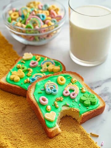 St. Patrick's Day Breakfast Leprechaun Toast Recipe