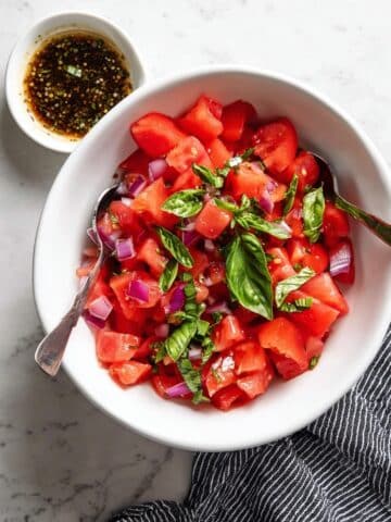 Tomato Basil Salad Recipe
