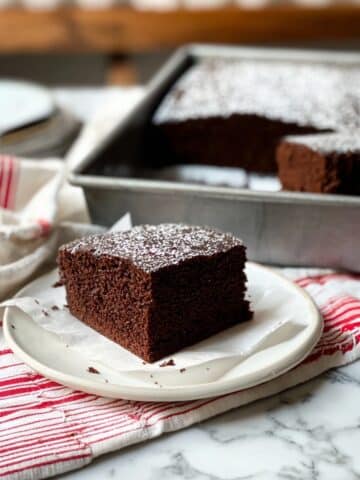 Fudgy Picnic Chocolate Cake Recipe