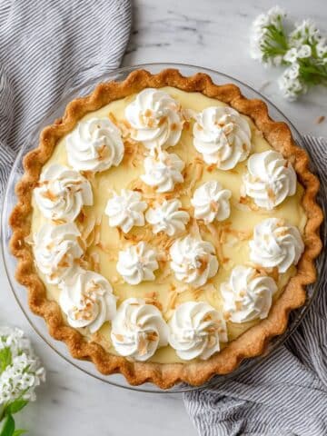 Easy Coconut Cream Pie Recipe