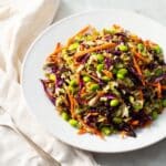 Spicy Chili Crisp Coleslaw Recipe