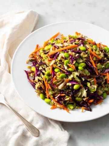 Spicy Chili Crisp Coleslaw Recipe