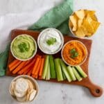Italian Flag Dipping Sauce Trio Recipe