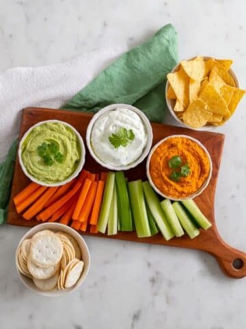 Italian Flag Dipping Sauce Trio Recipe