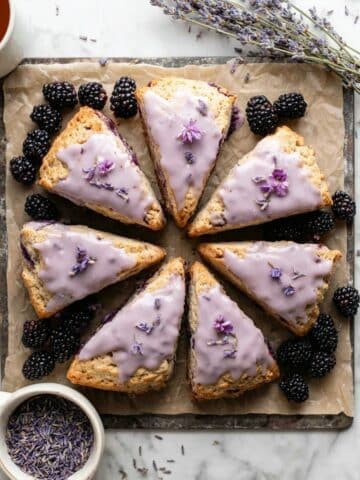 Blackberry Lavender Scones Recipe