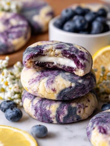 Lemon Blueberry Cheesecake Cookies Recipe