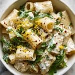 Lemon Ricotta Pasta with Arugula and Parmesan Recipe