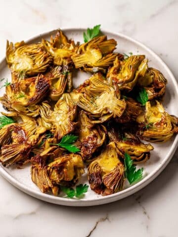 Air Fryer Parmesan Artichoke Hearts Recipe