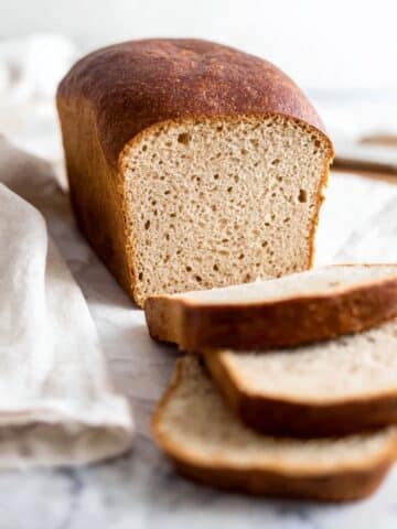 Soft Fluffy Gluten-Free Brown Rice Bread Recipe