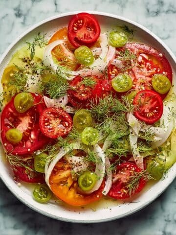 Tomato Fennel Salad Recipe