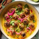 Creamy Coconut Chicken Satay Meatballs Recipe