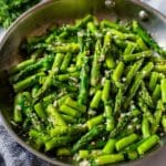 Sauteed Asparagus with Garlic and Herbs Recipe
