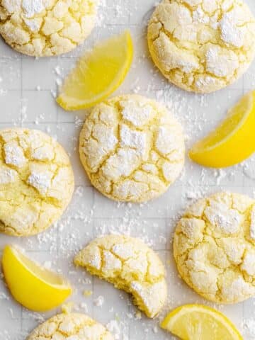 Gluten-Free Lemon Crinkle Cookies (Dairy-Free) Recipe