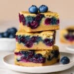 Blueberry Banana Oatmeal Bars (No Added Sugar) Recipe