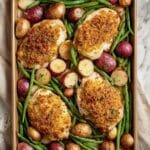 Healthy Chicken Parmesan with Vegetables Recipe