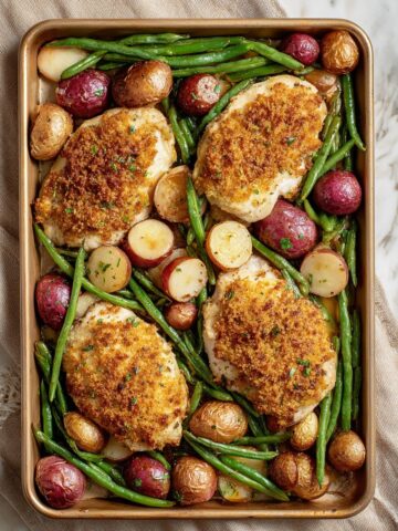 Healthy Chicken Parmesan with Vegetables Recipe