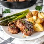 Pan Seared Lamb Chops with Garlic Herb Butter Recipe