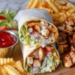 Grilled Chicken Wrap with Chipotle Mayo Recipe