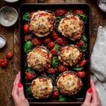 Sheet Pan Mushroom Parmigiana Recipe