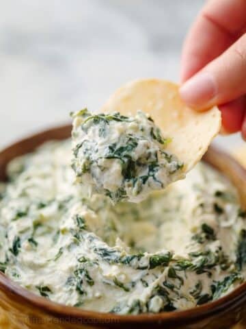 Creamy Spinach Artichoke Dip Recipe