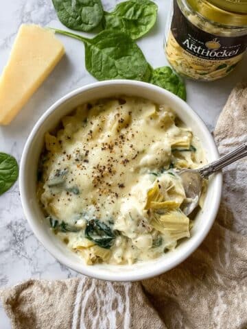 Cottage Cheese Chicken Artichoke Bowl (High Protein, Low Carb) Recipe