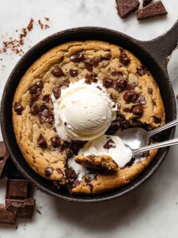 Healthy Gooey Cookie Skillet Recipe