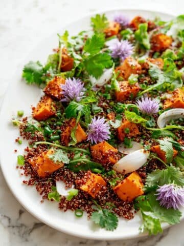 Ballymaloe Quinoa Sweet Potato Salad Recipe