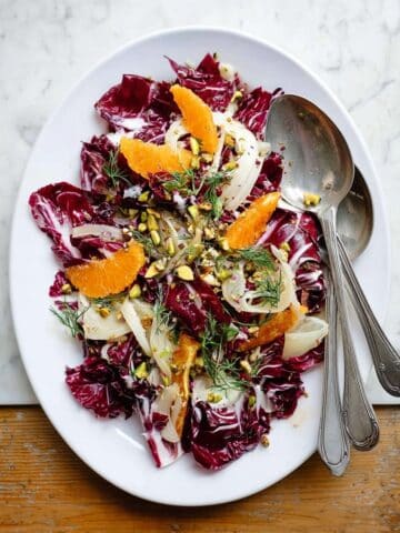 Blood Orange, Chicory, Fennel and Radicchio Salad Recipe