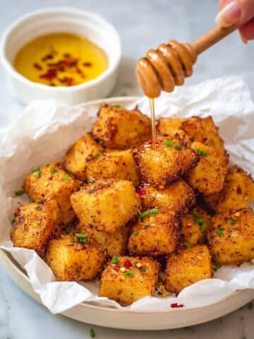 Hot Honey Salmon Bites Recipe