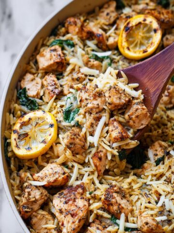 Lemon Chicken Orzo Recipe