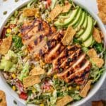 Spicy Ranch Chopped Chicken Cabbage Salad Recipe