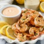 Air Fryer Shrimp with Old Bay and Lemon Recipe