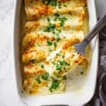 Creamy Poblano Enchiladas Recipe