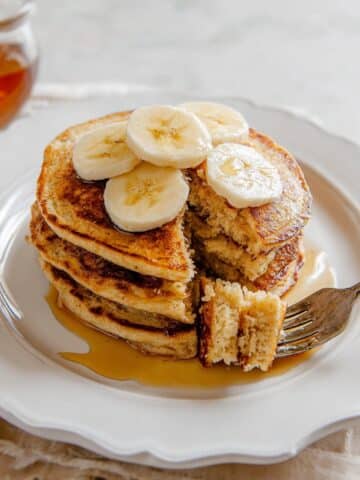 Banana Oat Pancakes Recipe