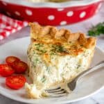 Rustic Crab Quiche Recipe