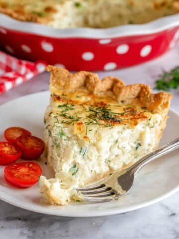 Rustic Crab Quiche Recipe