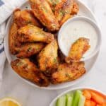 Easy & Crispy Baked Chicken Wings Recipe