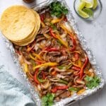 Sheet Pan Steak Fajitas Recipe