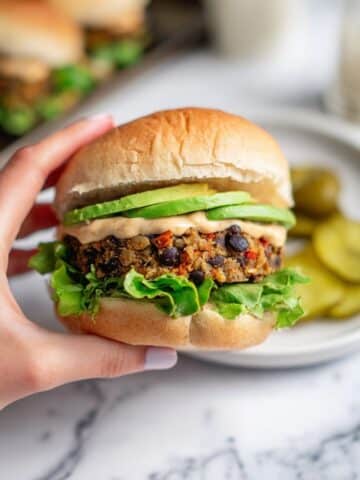 Spicy Black Bean Burgers with Chipotle Mayonnaise Recipe