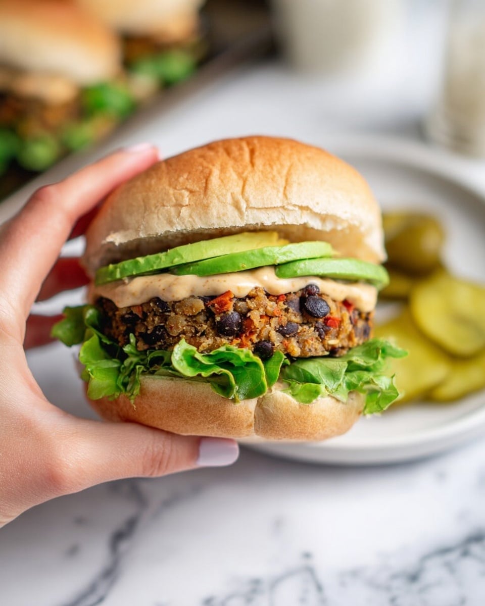 Spicy Black Bean Burgers with Chipotle Mayonnaise - Flavorful & Quick