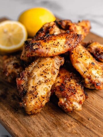 Grilled Lemon Pepper Wings Recipe
