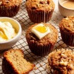 Whole Grain Banana Bran Muffins Recipe