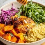 Sheet Pan Hot Honey Chicken and Veggies Recipe