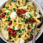 Pasta Salad with Sun-Dried Tomatoes and Artichokes Recipe
