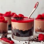 No-Bake Vegan Chocolate Cheesecake Cups Recipe
