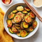 Peanut Chili Crisp Cucumber Salad Recipe