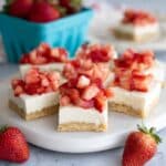 Keto Strawberry Shortcake Bars Recipe